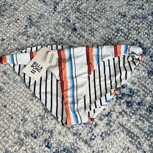 NWT Billabong lowrider full coverage bikini bottoms Large Reversible